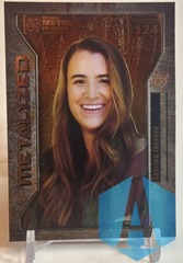 2021 Skybox Metal Universe Sabrina Ionescu Metalized Copper #124 Basketball